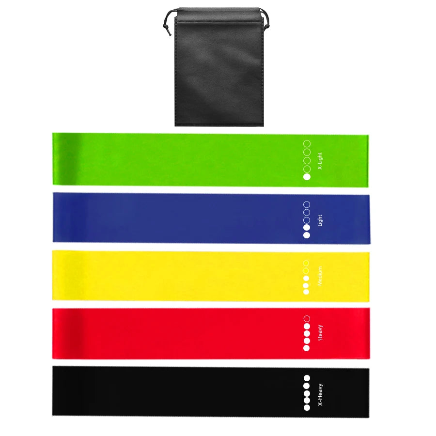 Set di bande elastiche ad anello per fitness