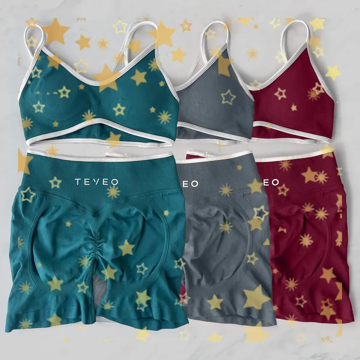 Yoga-Set für Damen, 2-teilig