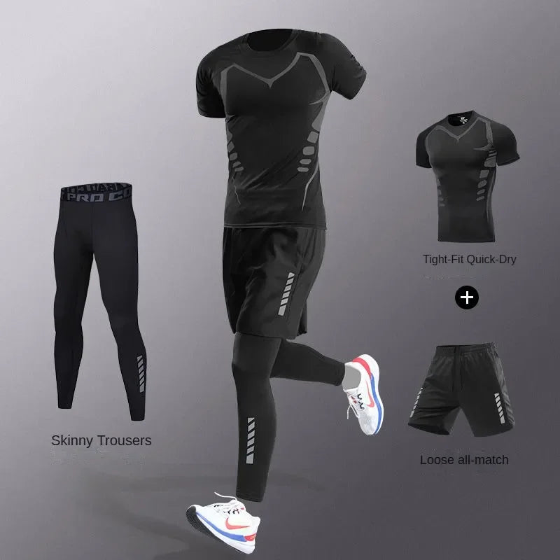 Men’s Quick-Dry Training Set, 3-Piece Options