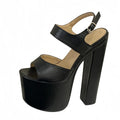 Sandali donna Liyke con maxi plateau e fascia larga