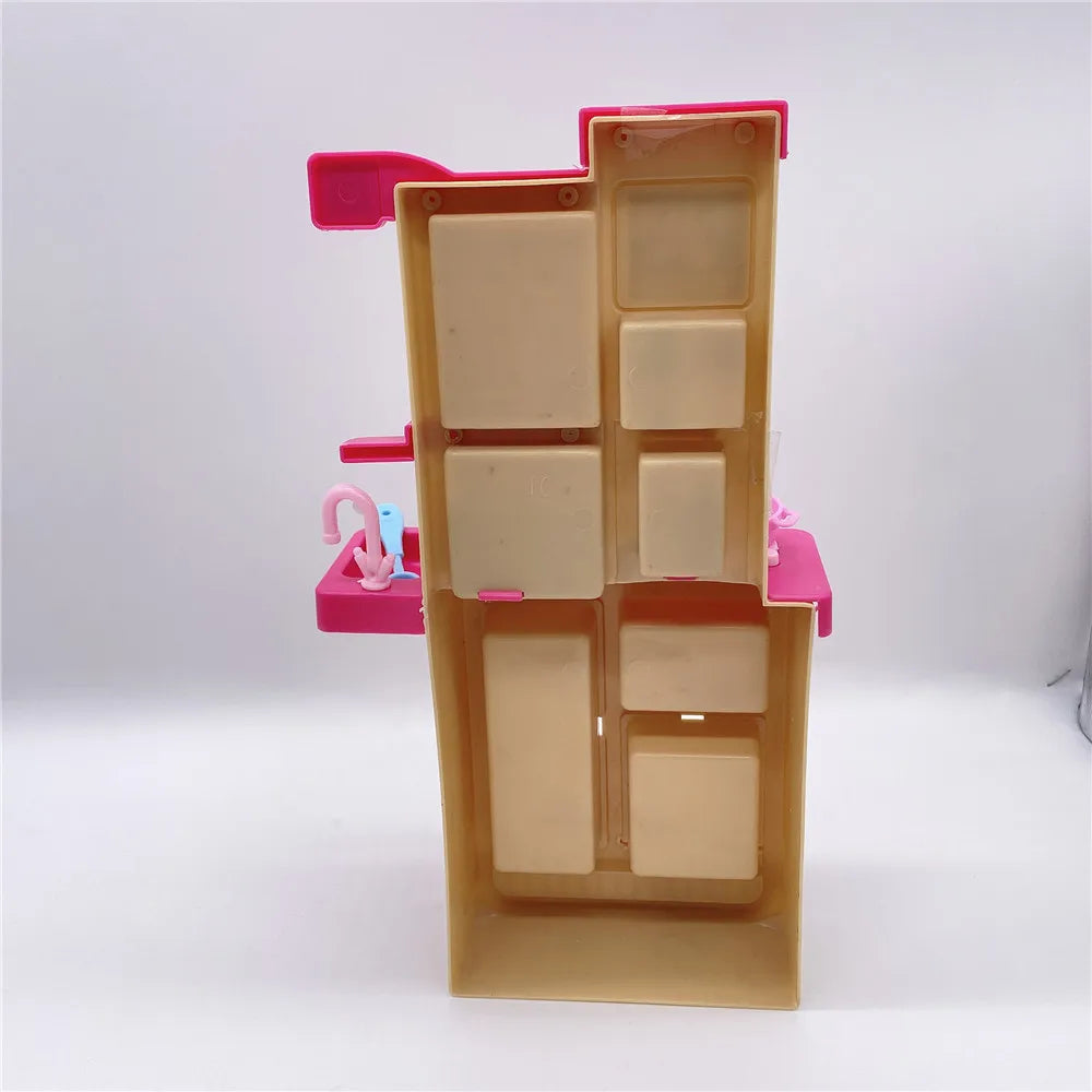 Dollhouse Fashion Simulation Mini Kitchen Accessories Family House Doll Gift Suitable for 30 cm Doll