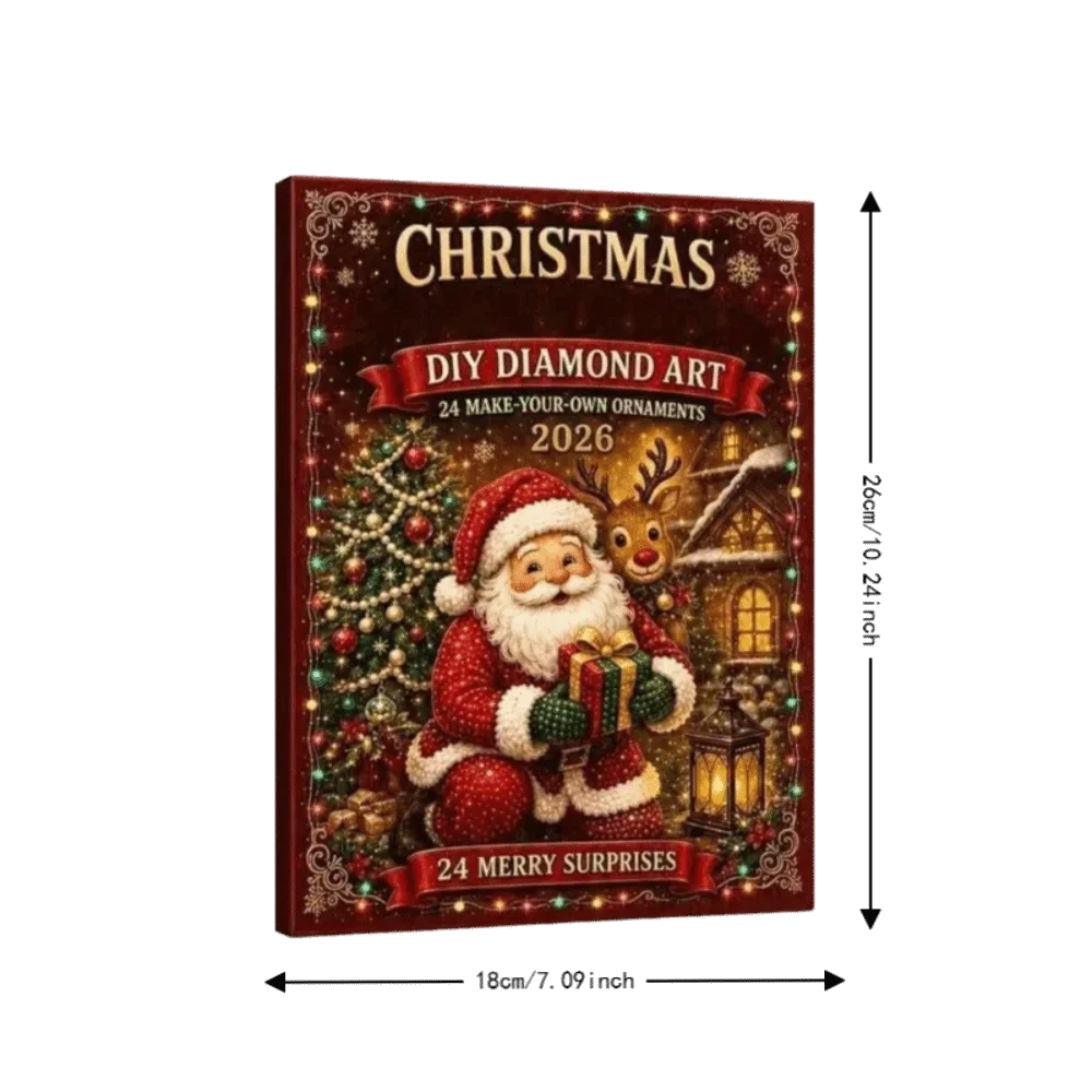 New Shiny Christmas Tree Hanging Ornaments Handmade Craft Christmas Themed Pendant Set Hanging Christmas Ornaments Kit
