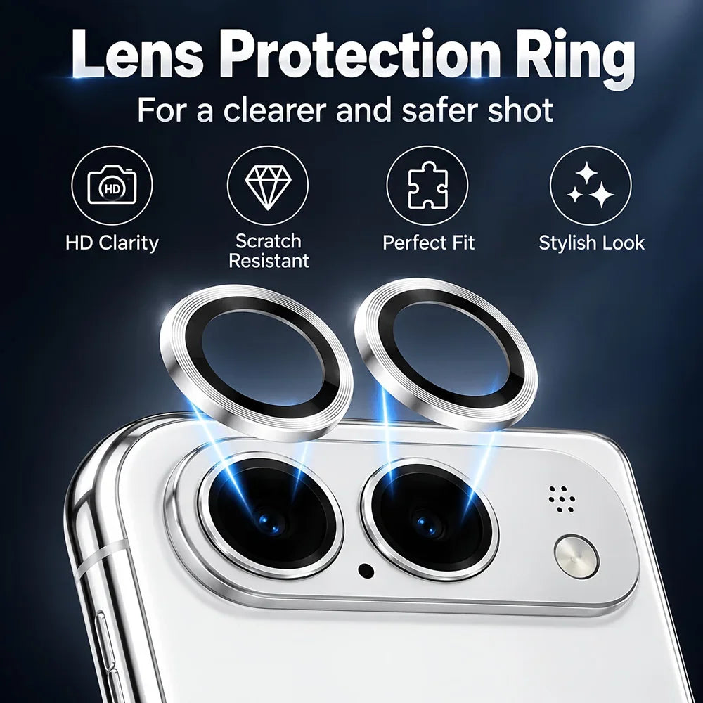 2-3Pcs For IPhone Duo Lens Camera Protector For 18 Duo Pro Max 17 16 Pro Max HD Clear Lens Glass