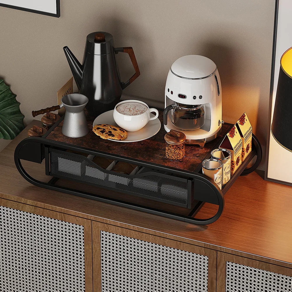 Pull-Out Coffee Pod Drawer Organizer