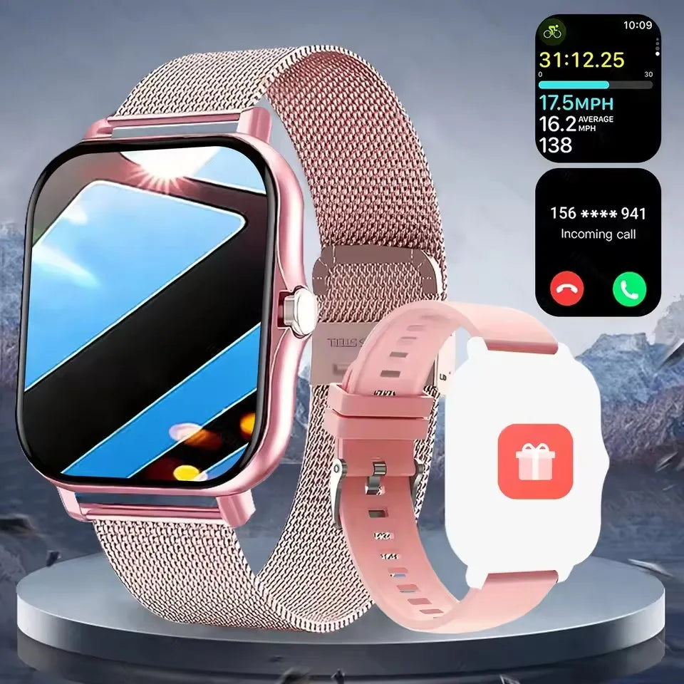 2027 New 1.83"Screen Smart Watch for Men Women Gift Full Touch Screen Sports Fitness Watch Bluetooth Call Digital Smartwatch H10