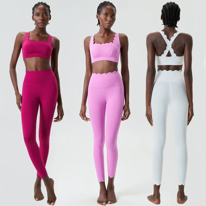 Ensemble yoga femme, 2 pièces