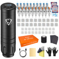 Kit de stylo de tatouage sans fil rotatif KVM, machine à tatouer sans fil, kit pour maquillage permanent, matériel de tatouage
