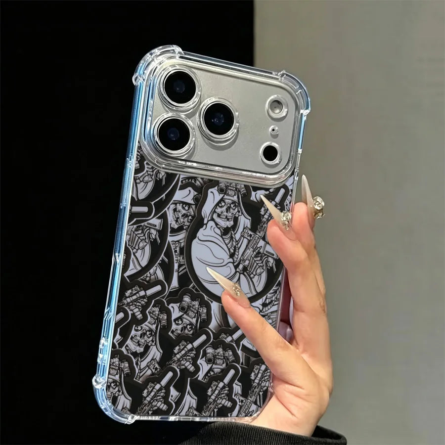 Forward Observations Group Phone Case For Apple iPhone 18 17 Pro Max 17E 16E Air 16 Pro 15 14 Plus 13 12 Mini TPU Transparent Pa