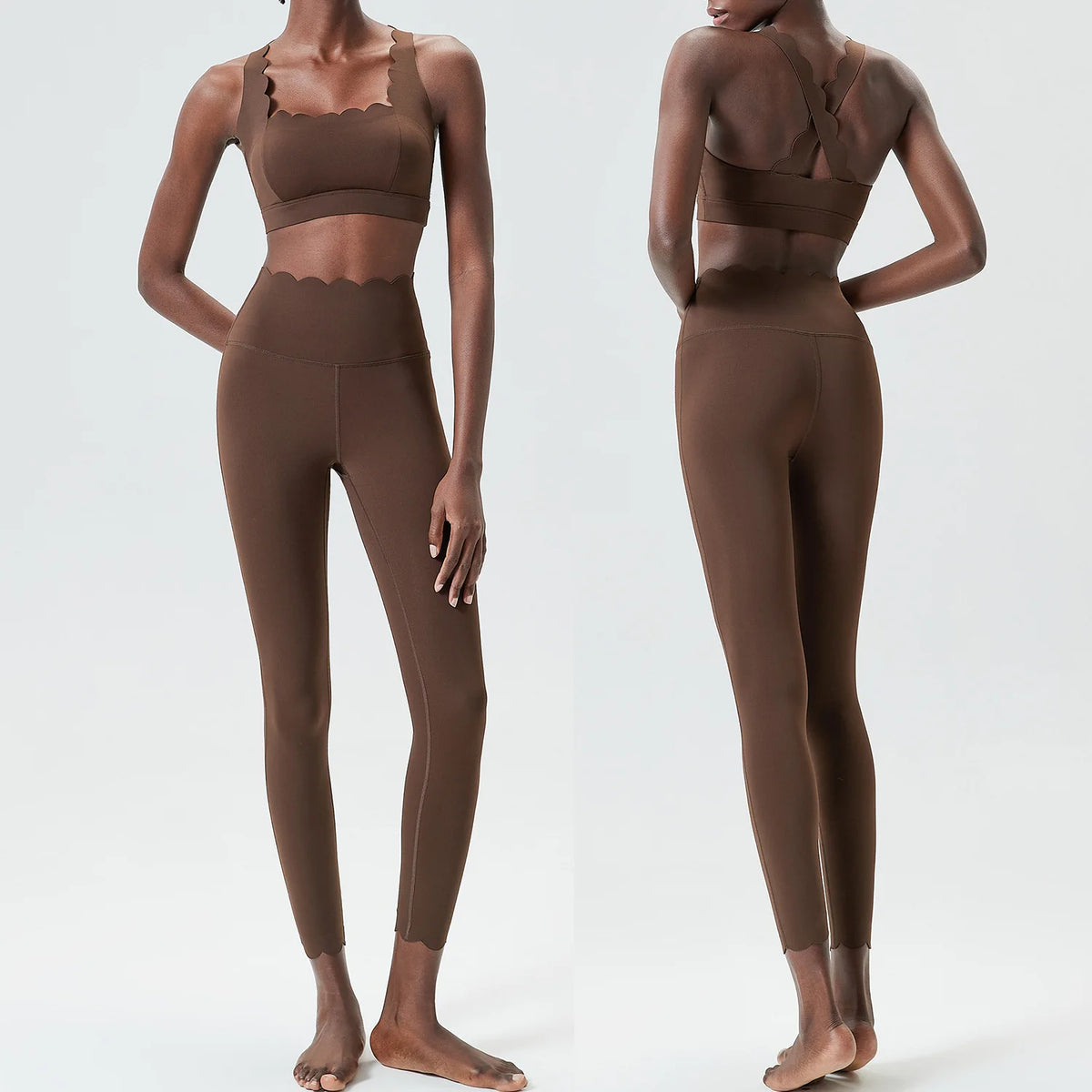 Ensemble yoga femme, 2 pièces