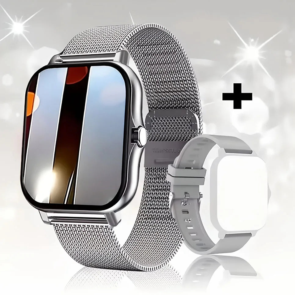 Outdoor Health Smart Watch 2026 Heart Rate Sleep Monitoring Bluetooth Call Notifications & Rejection Sports Mode Smartwatch H10