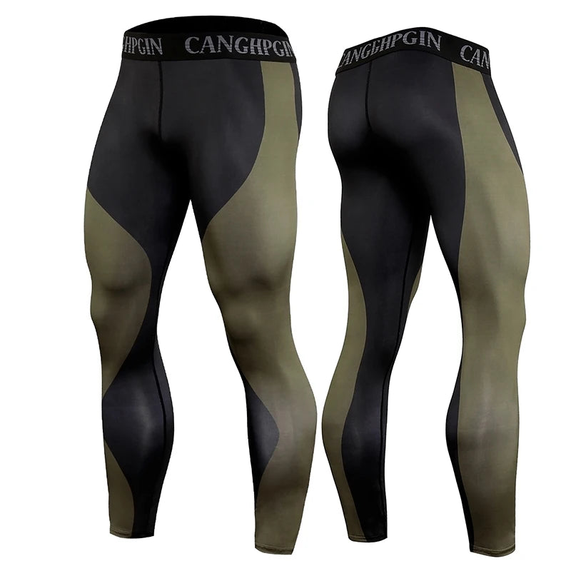 Leggings sportivi da uomo per corsa e allenamento