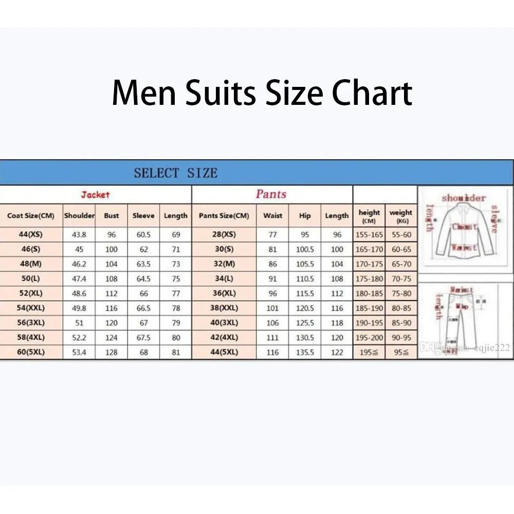 Chic Loose Men's Suits 2 Pieces Jacket Pant Sets Double Breasted Peak Lapel Special Customize Male Clothing Fashion Stylish 2025