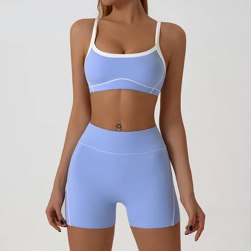 Yoga-Set für Damen, 2-teilig