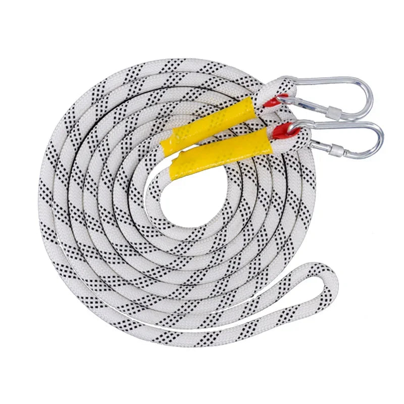 16mmX2m Outdoor Safety Rope High Altitude Work Insurance Rope Car Trailer Rescue Rope for Climbing Extension