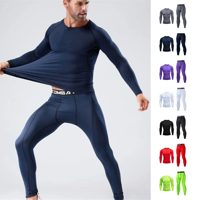 Completo sportivo uomo YOUONGWEAR aderente
