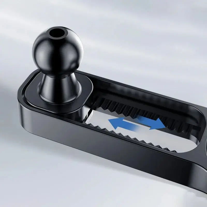 Accessoires de support de téléphone pour voiture, fixation sur grille d’aération intérieure, gadget de maintien pour téléphone portable avec rotule et tige d’extension