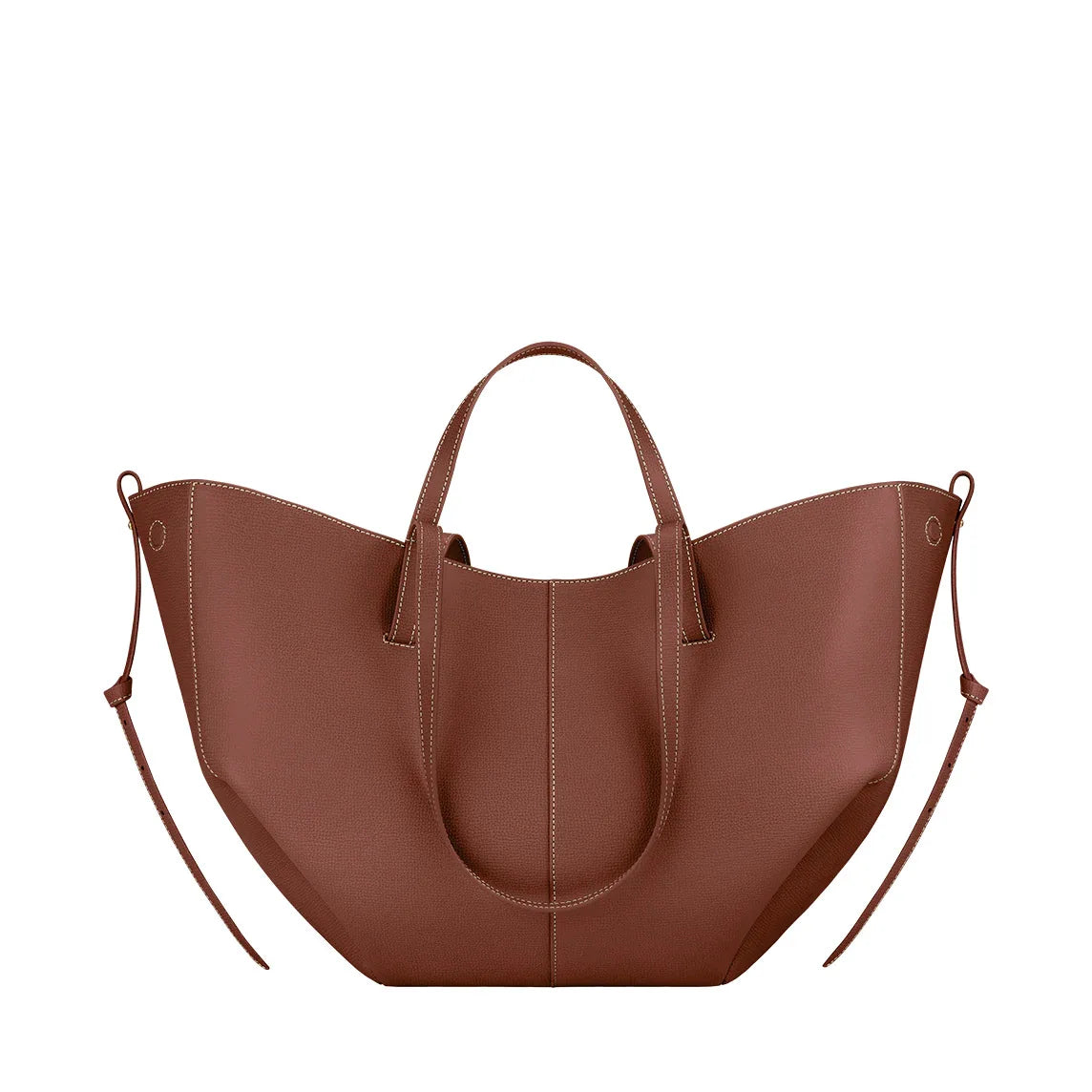 Cgcbag Genuine Leather Brand Luxury Tote Bags Designers Casual Lage Capacity Shoulder Bag For Women Simple Solid Handbags