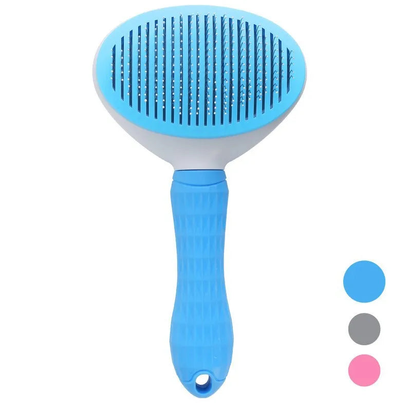 Cepillo manual para eliminar el pelo de mascotas, cepillo de belleza doméstico de mango largo, profesional y reutilizable, accesorios para el cuidado de mascotas