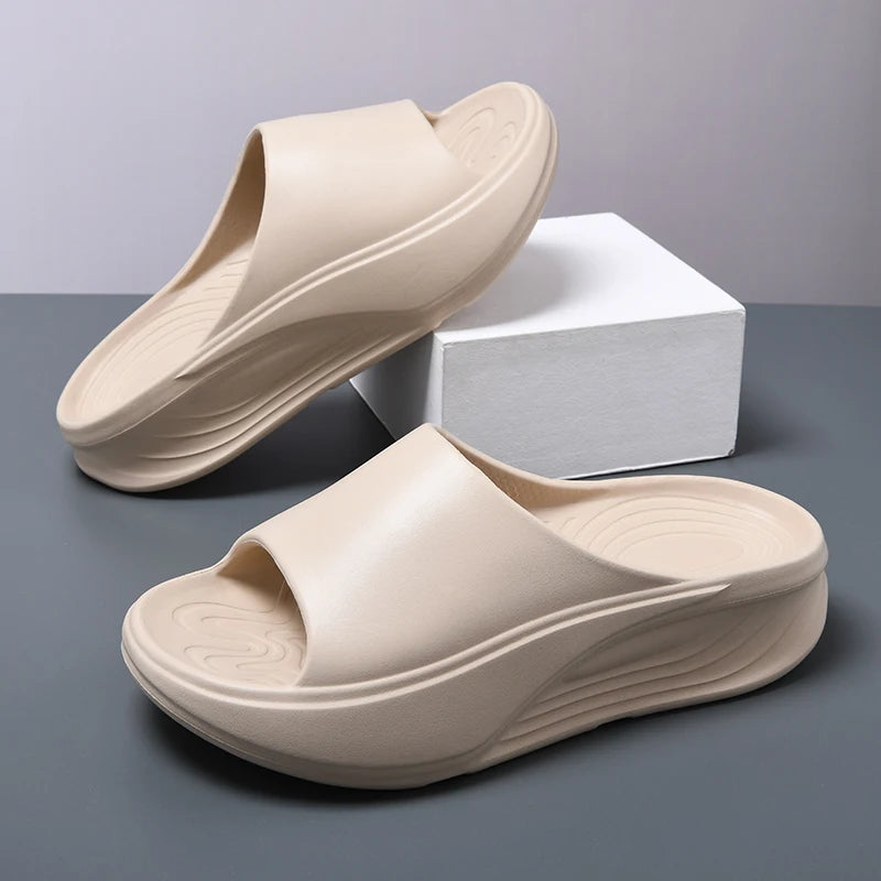 Tongs d’été tendance pour homme, semelle épaisse antidérapante, pour le sport et les activités aquatiques, résistantes à l’usure, idéales pour la plage