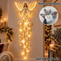 Christmas Magic Wall Trail DIY Light-emitting Birth Scene Wall Decor Christmas Spiral Trail LED Glowing Xmas Door Ornament