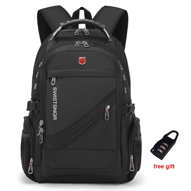 2026 Waterproof 17/20 Inch Laptop Backpack Men Airplane Travel Everyday Backpacks Women Oxford Rucksack Male School Bag Mochila