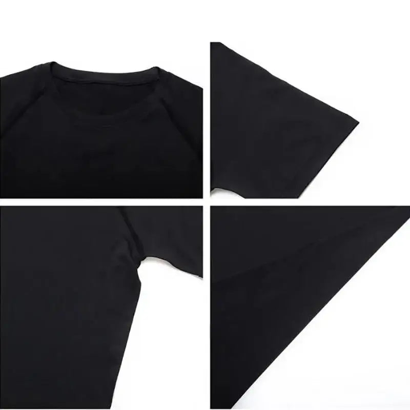 T-shirt sportiva aderente uomo in poliestere