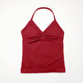 Women’s Seamless Strappy Longline Yoga Top
