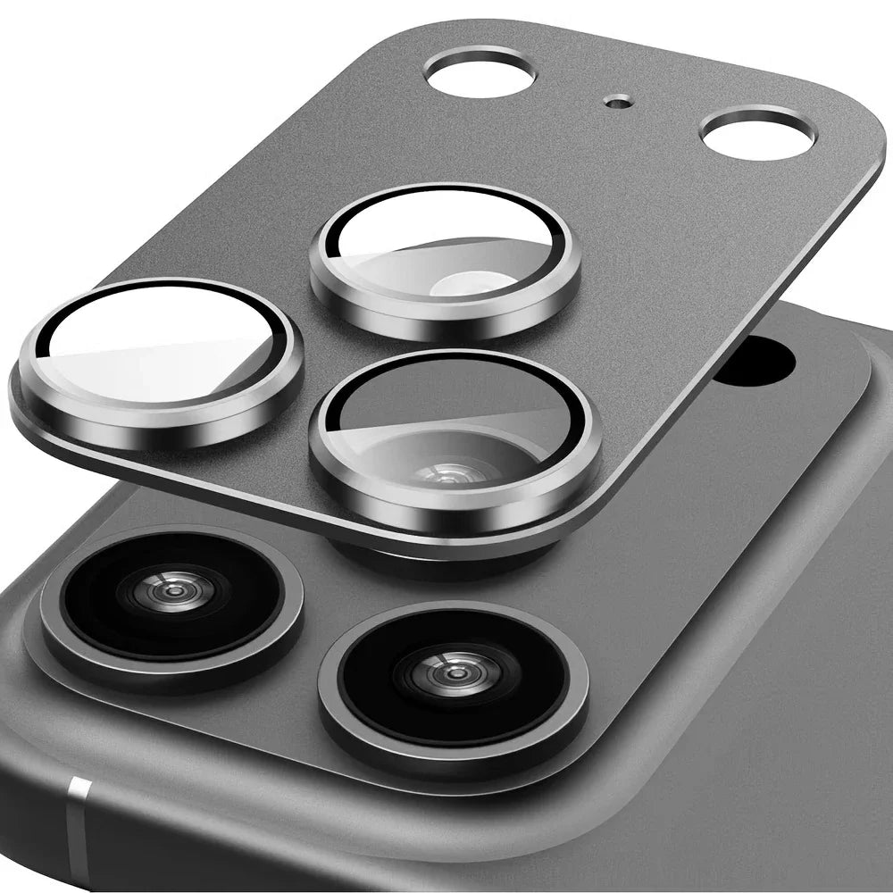 1pc Protective Film for iPhone 17 18 Pro Max For iPhone 17 18 Pro/17 Air DUO Full Coverage Camera Lens Protection Metal Frame