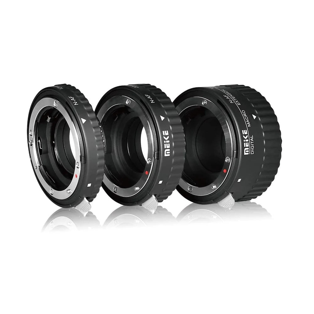 Meike N-AF-B Auto Focus Macro Extension Tube Set 12 20 36mm Adapter Ring for Nikon D3100 D5000 All DSLR AF AF-S DX Camera Lenses