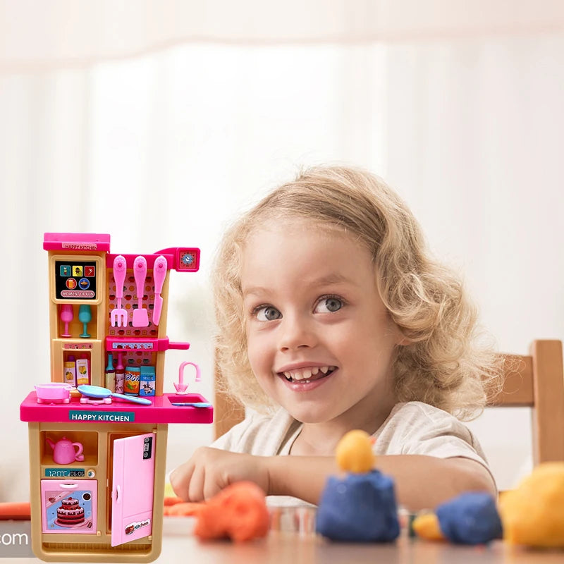 Dollhouse Fashion Simulation Mini Kitchen Accessories Family House Doll Gift Suitable for 30 cm Doll