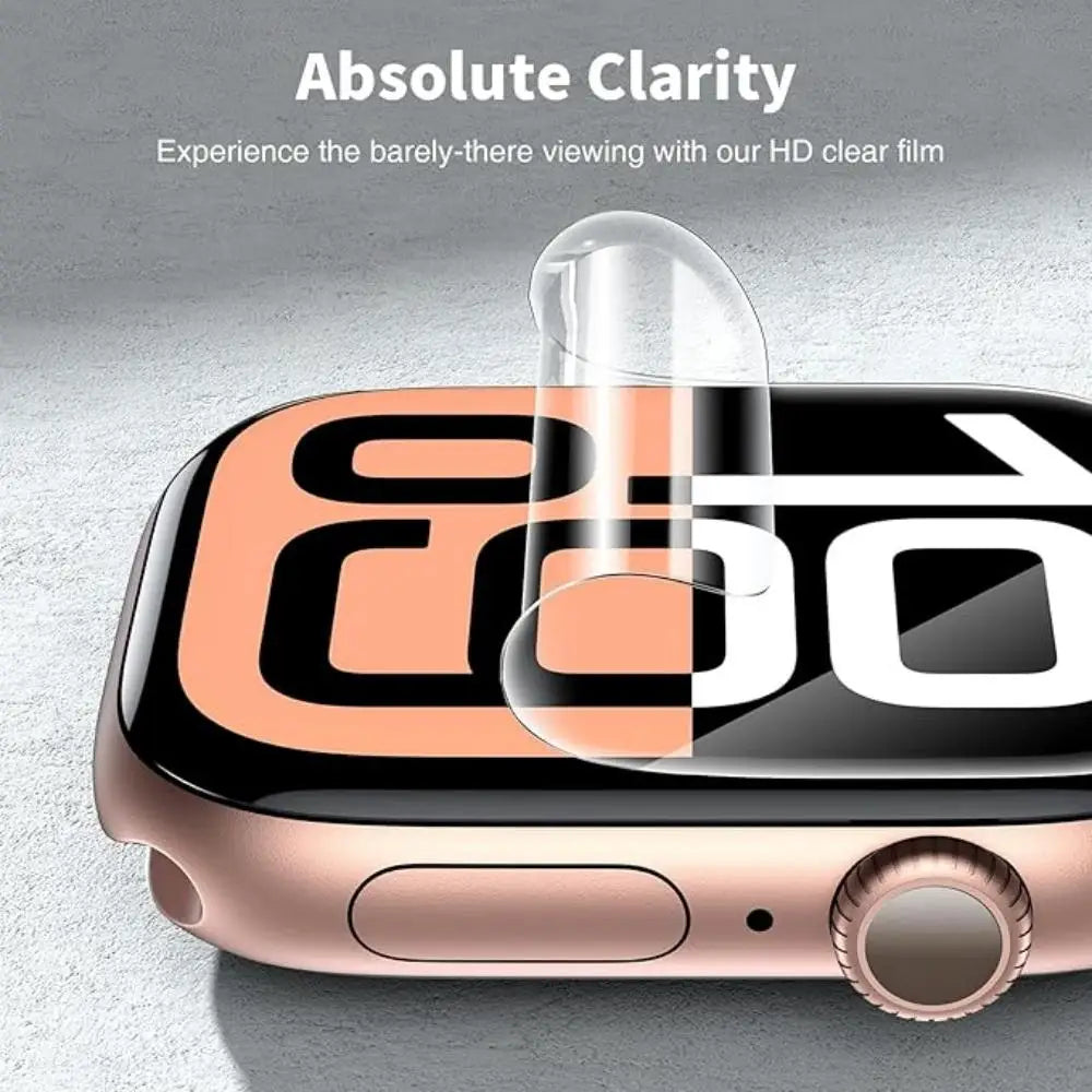 5PCS Hydrogel Film for Apple Watch Ultra 4 3 2 49mm 7 8 9 41 45 S10 12 11 42 46 Screen Protector For Apple Watch 6 SE 40 44 38