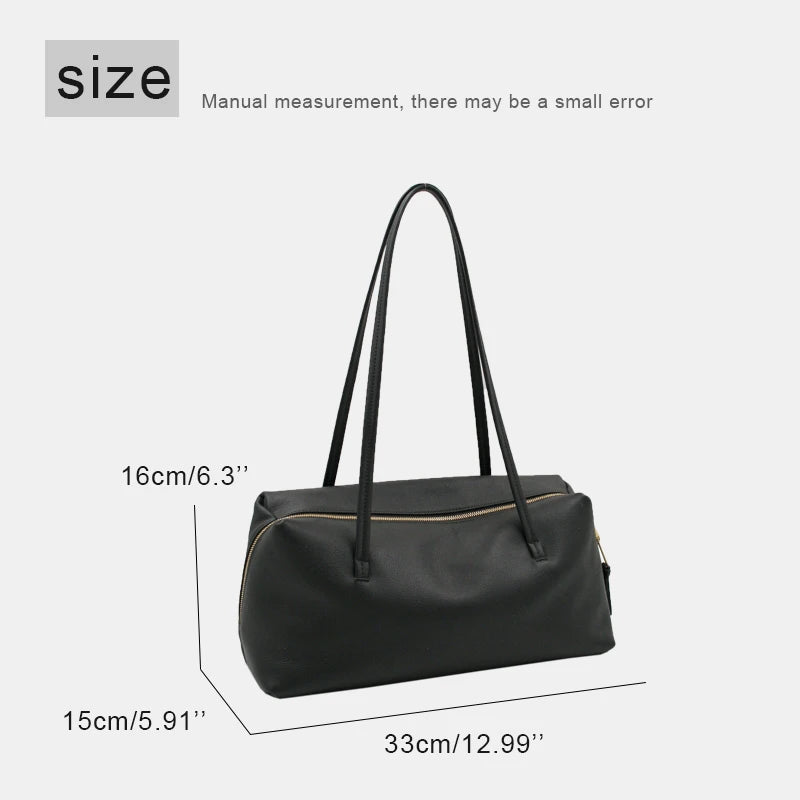 Customize Initials Leather Bowling Bags For Women Luxury Designer Handbag Purse 2026 New In Cowhide Top Handle Underarm Shoulder