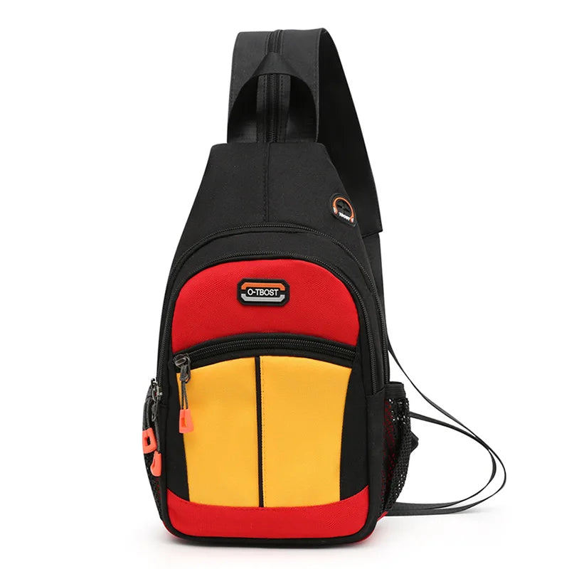 Oxford Fabric Crossbody Chest Bag