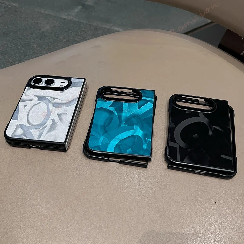 Fashion Creative Letters Phone Case For iPhone DUO Fold 18 18Fold Official Shockproof Protector Hard Cover 18DUO