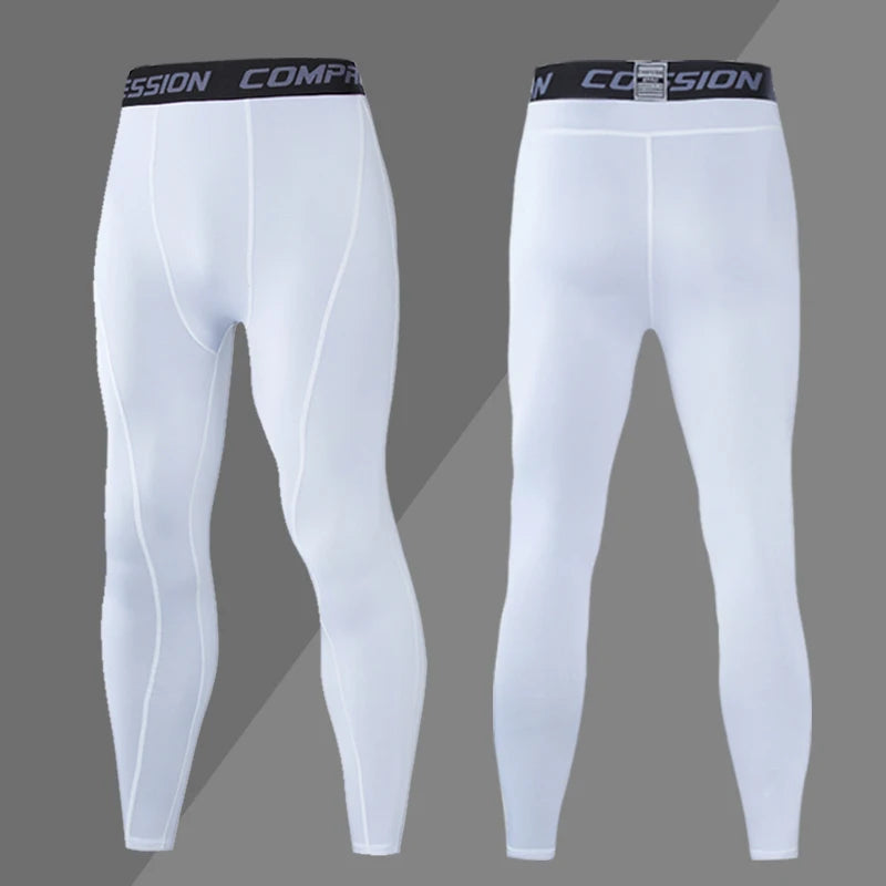 Men’s Running Tights and Compression Sports Pants