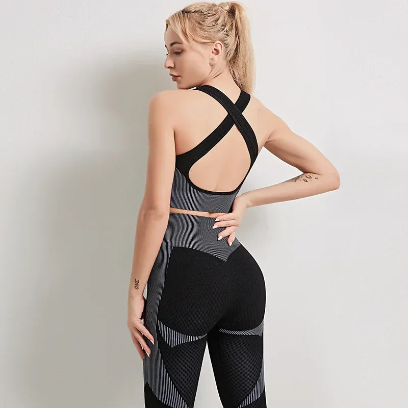 Ensemble yoga femme, haut et legging