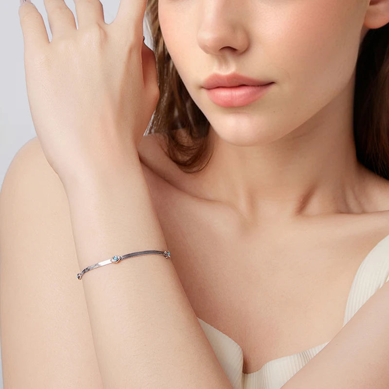 Bracciale con motivo a occhio