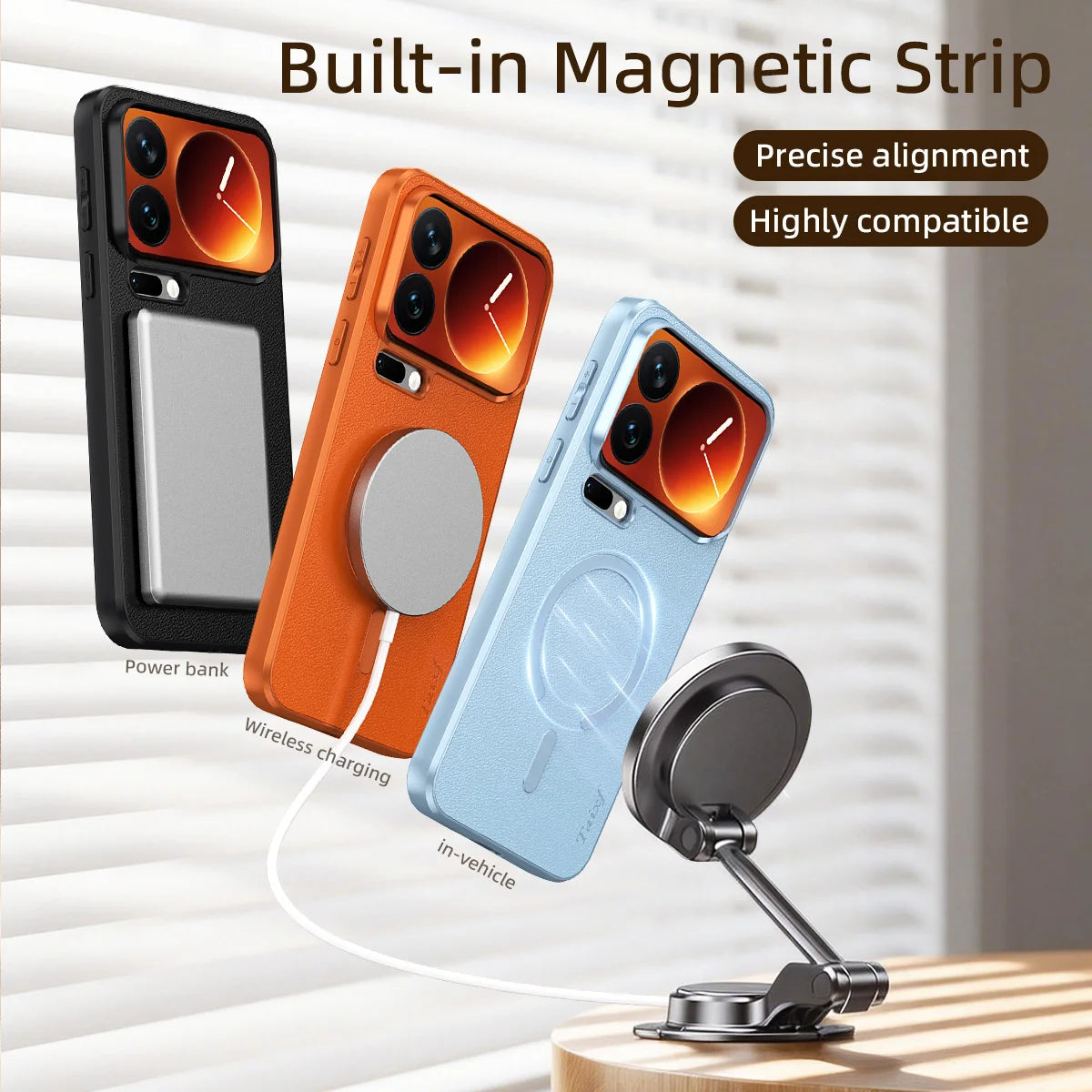 For Xiaomi 18 17 Pro Max Case Magnetic Premium Leather Skin-friendly Shockproof Cover For Mi18 Pro Max Shockproof Bumper Funda