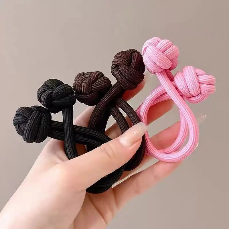 Simplicity Stretchy Rubber Hair Ties for Women, High-Elasticity Fashion Hair Scrunchies for Girls, Hair Accessories