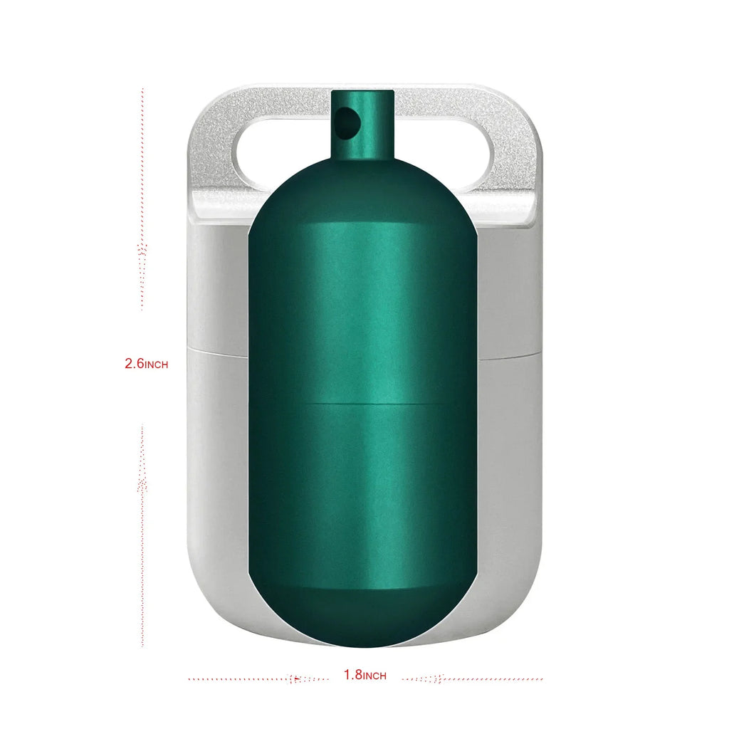 Wasserdichtes Etui mit 20/7 Fächern für IQOS ILUMA One/ILUMA/ILUMA Prime, Zigarettenetui für IQOS 3 Duo aus Aluminiumlegierung für Solid2