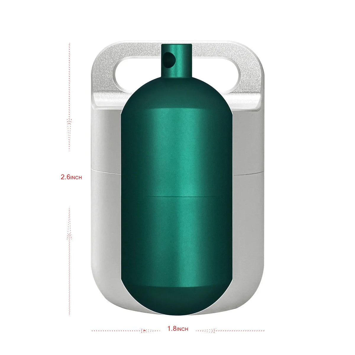 Wasserdichtes Etui mit 20/7 Fächern für IQOS ILUMA One/ILUMA/ILUMA Prime, Zigarettenetui für IQOS 3 Duo aus Aluminiumlegierung für Solid2