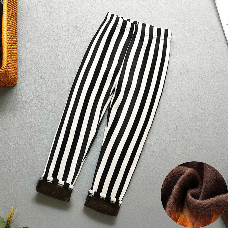 Children’s Fleece-Lined Printed Leggings