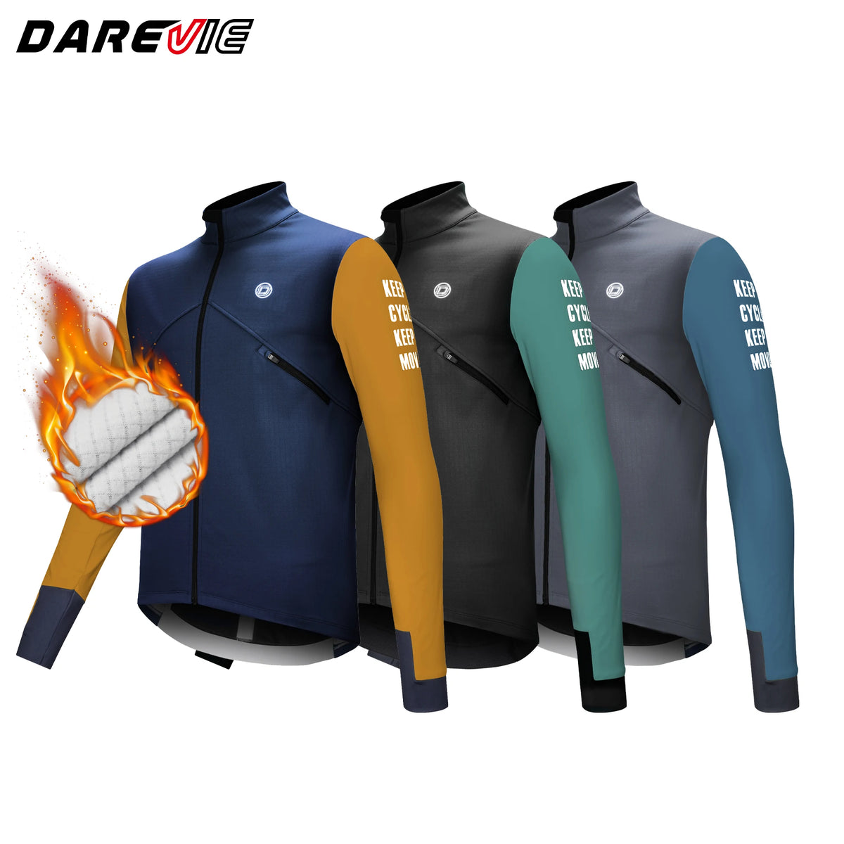 DAREVIE giacca ciclismo uomo DVJ330