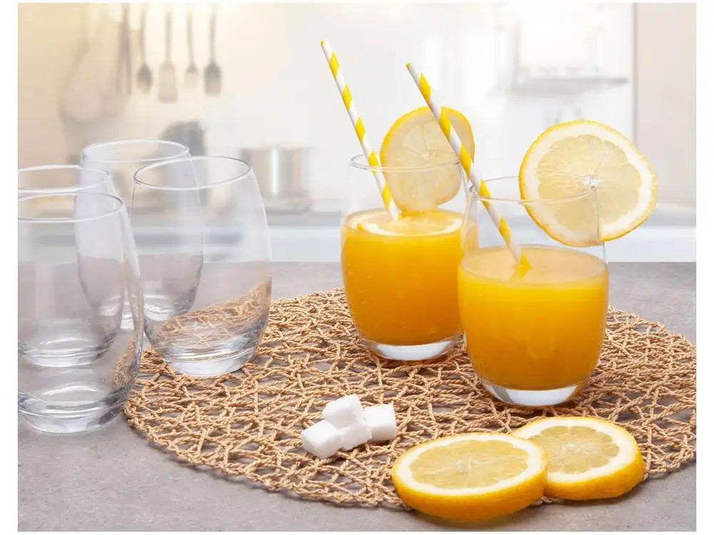 Nadir 6-Piece 465ml Glass Tumbler Set