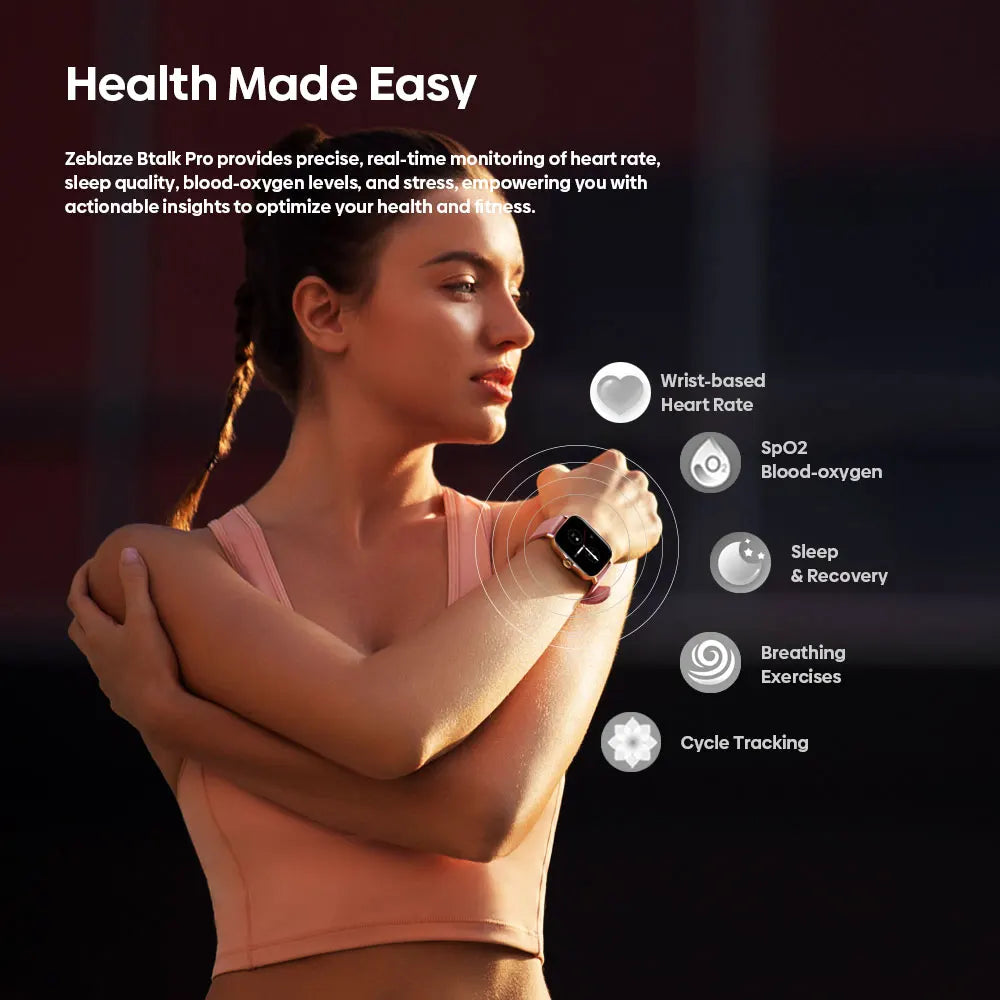 Zeblaze Btalk Pro Bluetooth Calling Smartwatch
