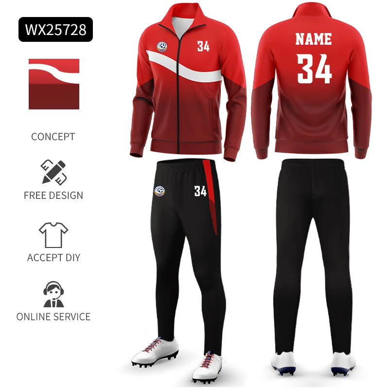 Fußball-Trainingsanzug für Herren