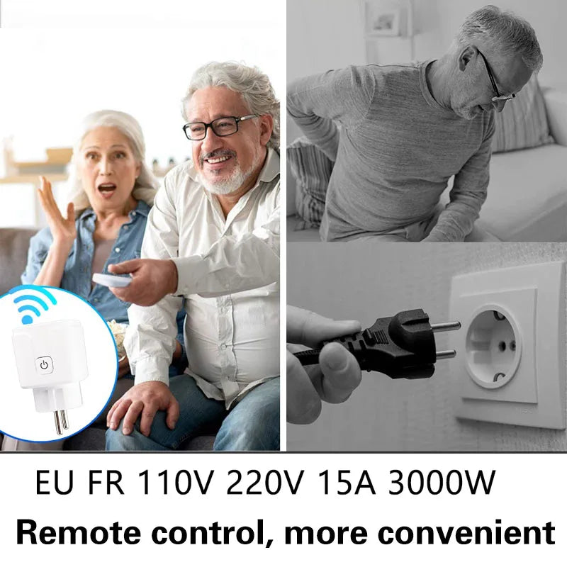Presa comandata RF 433 MHz con telecomando