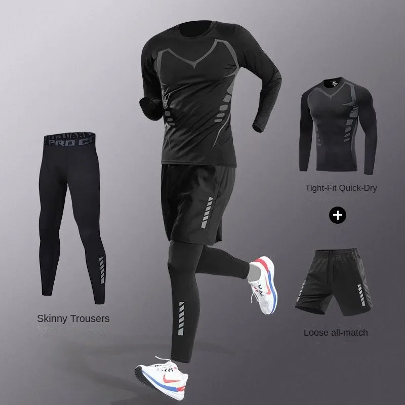 Men’s Quick-Dry Training Set, 3-Piece Options