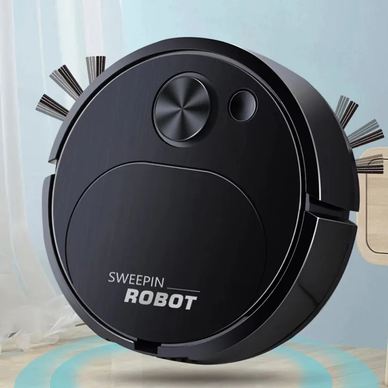 NOUVEL ASPIRATEUR ROBOT USB BALAYEUR, ASPIRANT ET LAVEUR 3-EN-1 SANS FIL INTELLIGENT 1500 PA POUR NETTOYER LES SOLS À LA MAISON ET AU BUREAU