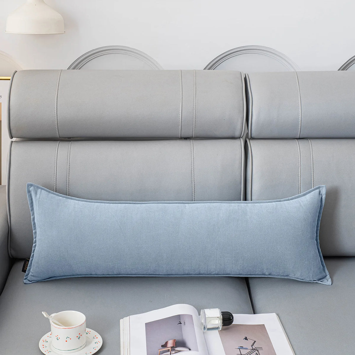 30x70/30x90/30x120cm Solid Throw Pillow Cover Nordic Minimalist Cushion Cover Decor Home Decorative Pillowcase Large Size